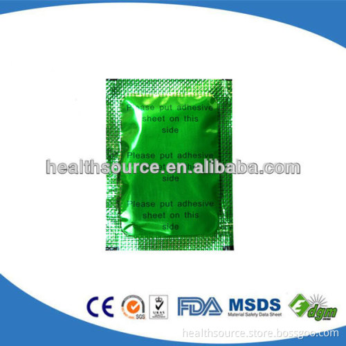 Green Foil Packing Korea relax detox foot patch